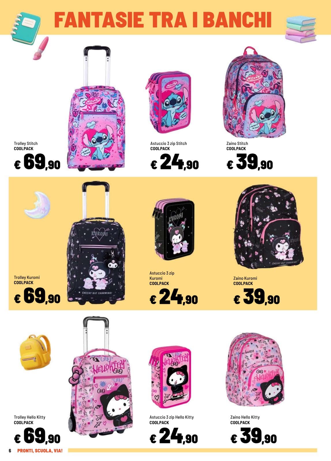 Pagina 6. del volantino Iper La grande i - PRONTI, SCUOLA, VIA! dal 23/08/2026