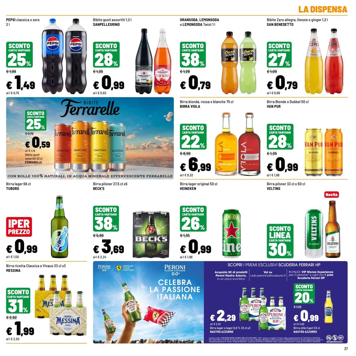 Pagina 27. del volantino Iper La grande i - OPERAZIONE IMBATTIBILI dal 23/08/2026