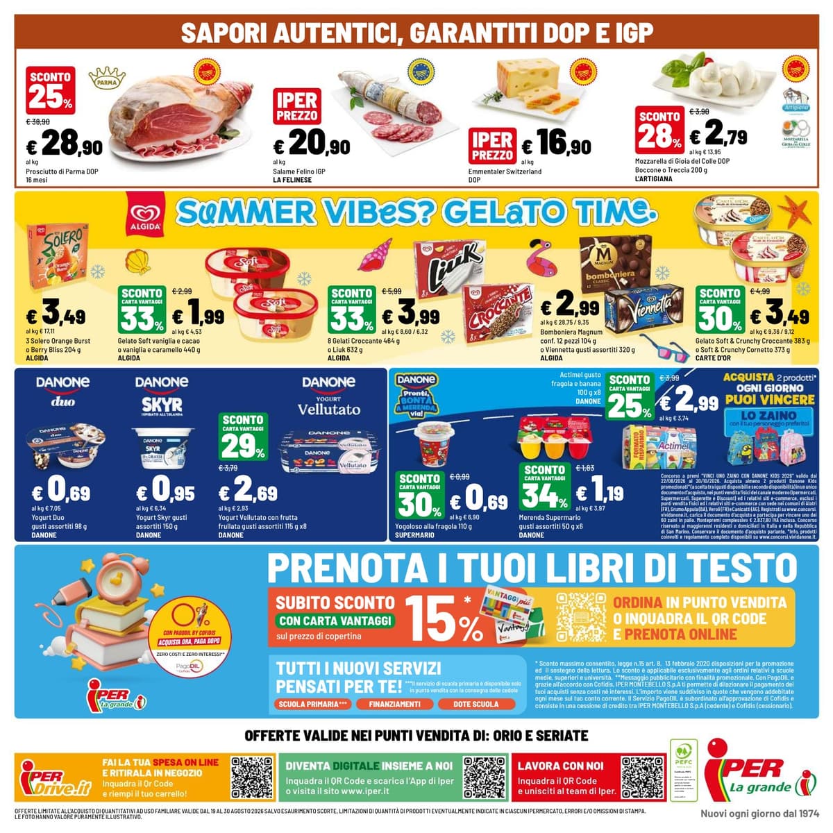 Pagina 40. del volantino Iper La grande i - OPERAZIONE IMBATTIBILI dal 23/08/2026
