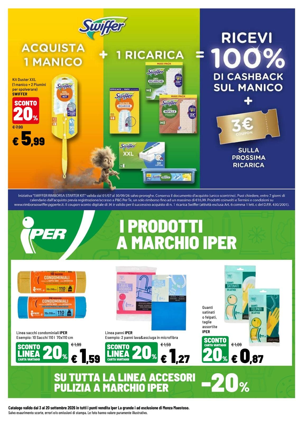 Pagina 16. del volantino Iper La grande i - PROFUMO DI PULITO
