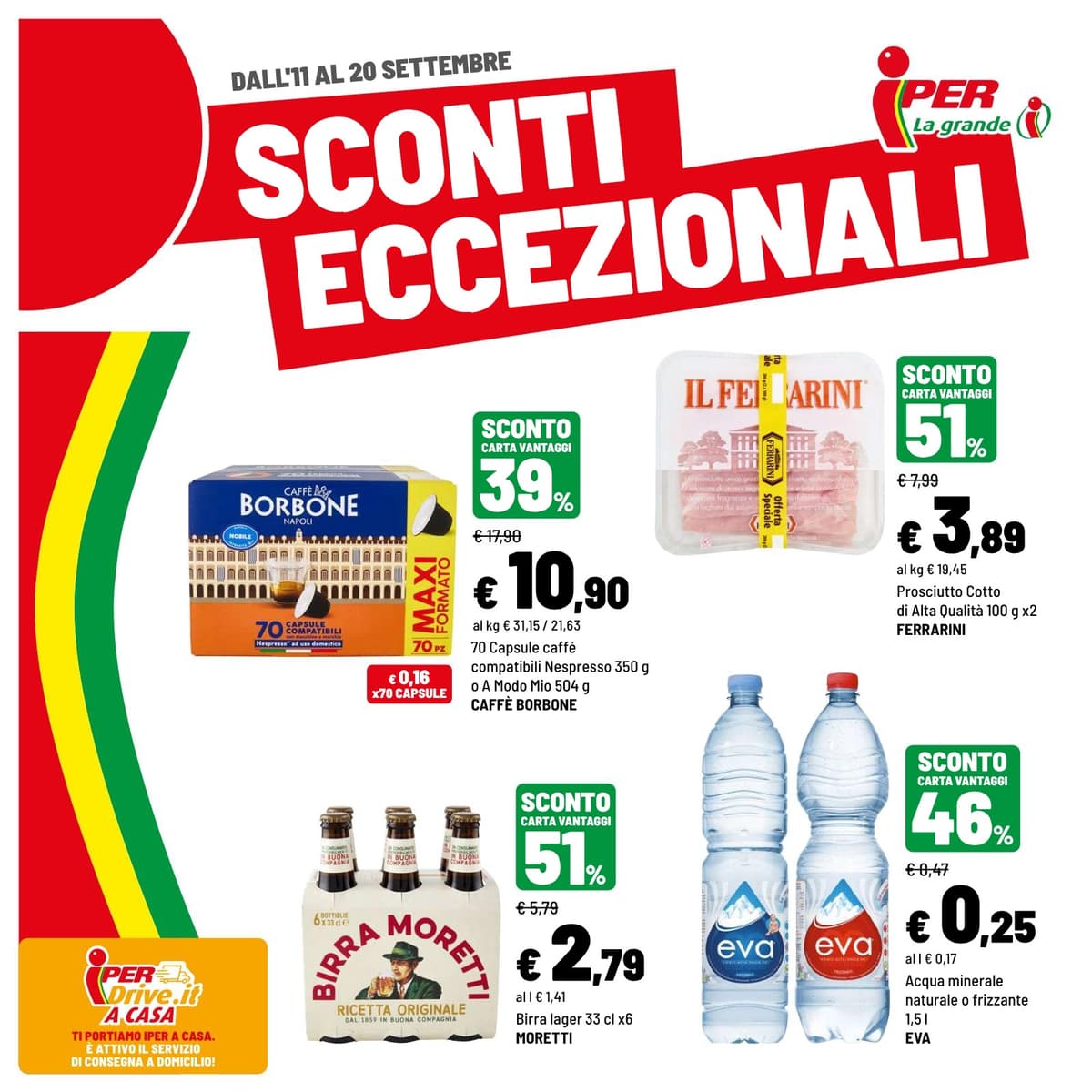 Iper La grande i katalog Sconti Eccezionali, 11/09/2026 – 20/09/2026
