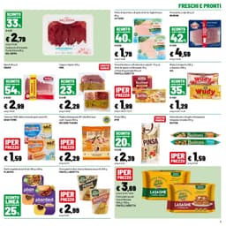 Pagina 9 del volantino Iper La grande i Sconti Eccezionali