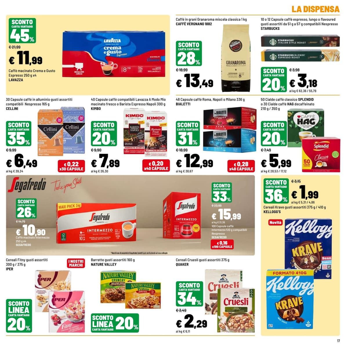 Pagina 17. del volantino Iper La grande i - Sconti Eccezionali