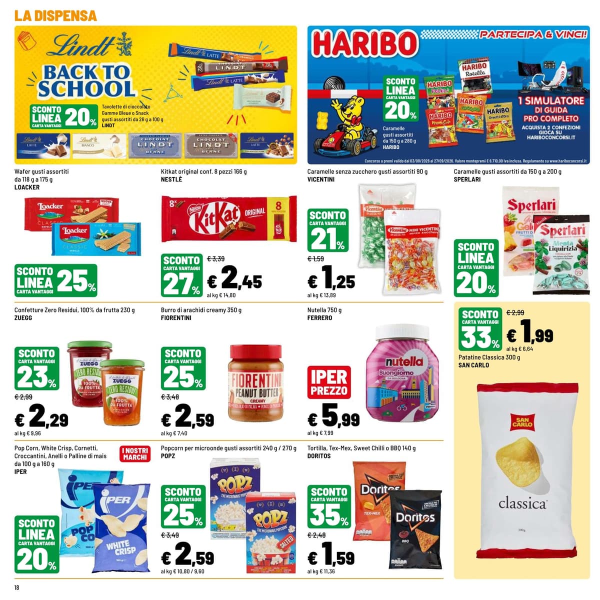Pagina 18. del volantino Iper La grande i - Sconti Eccezionali