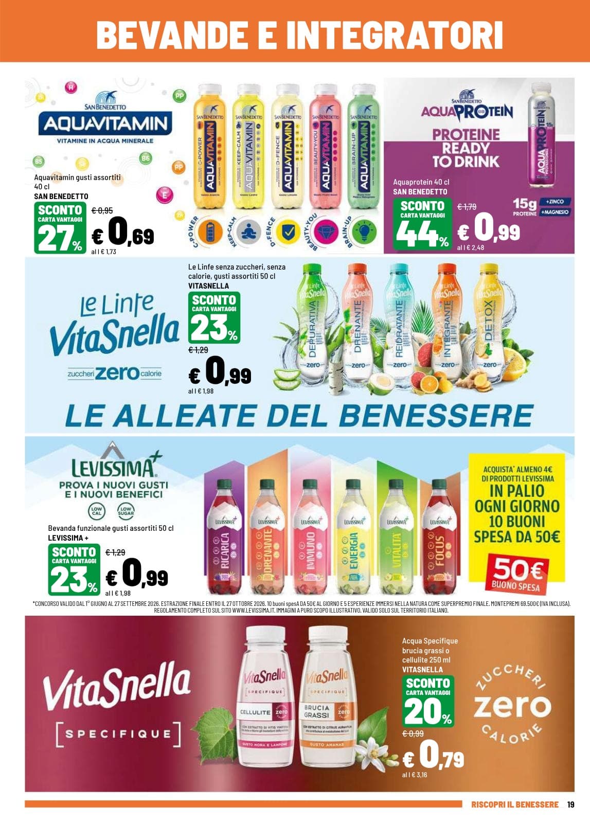 Pagina 19. del volantino Iper La grande i - RISCOPRI IL BENESSERE