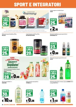 Pagina 20 del volantino Iper La grande i RISCOPRI IL BENESSERE