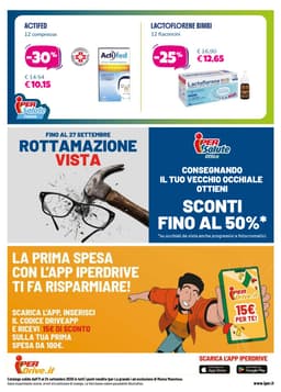Pagina 24 del volantino Iper La grande i RISCOPRI IL BENESSERE