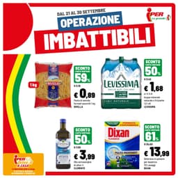 Pagina 1 del volantino Iper La grande i OPERAZIONE IMBATTIBILI