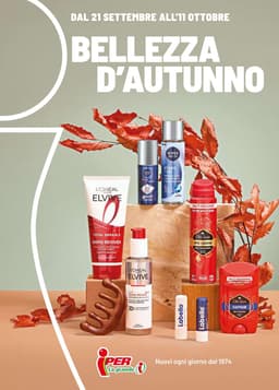 Pagina 1 del volantino Iper La grande i BELLEZZA D'AUTUNNO