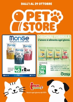 Pagina 1 del volantino Iper La grande i SPECIALE PET FOOD