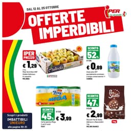 Pagina 1 del volantino Iper La grande i OFFERTE IMPERDIBILI