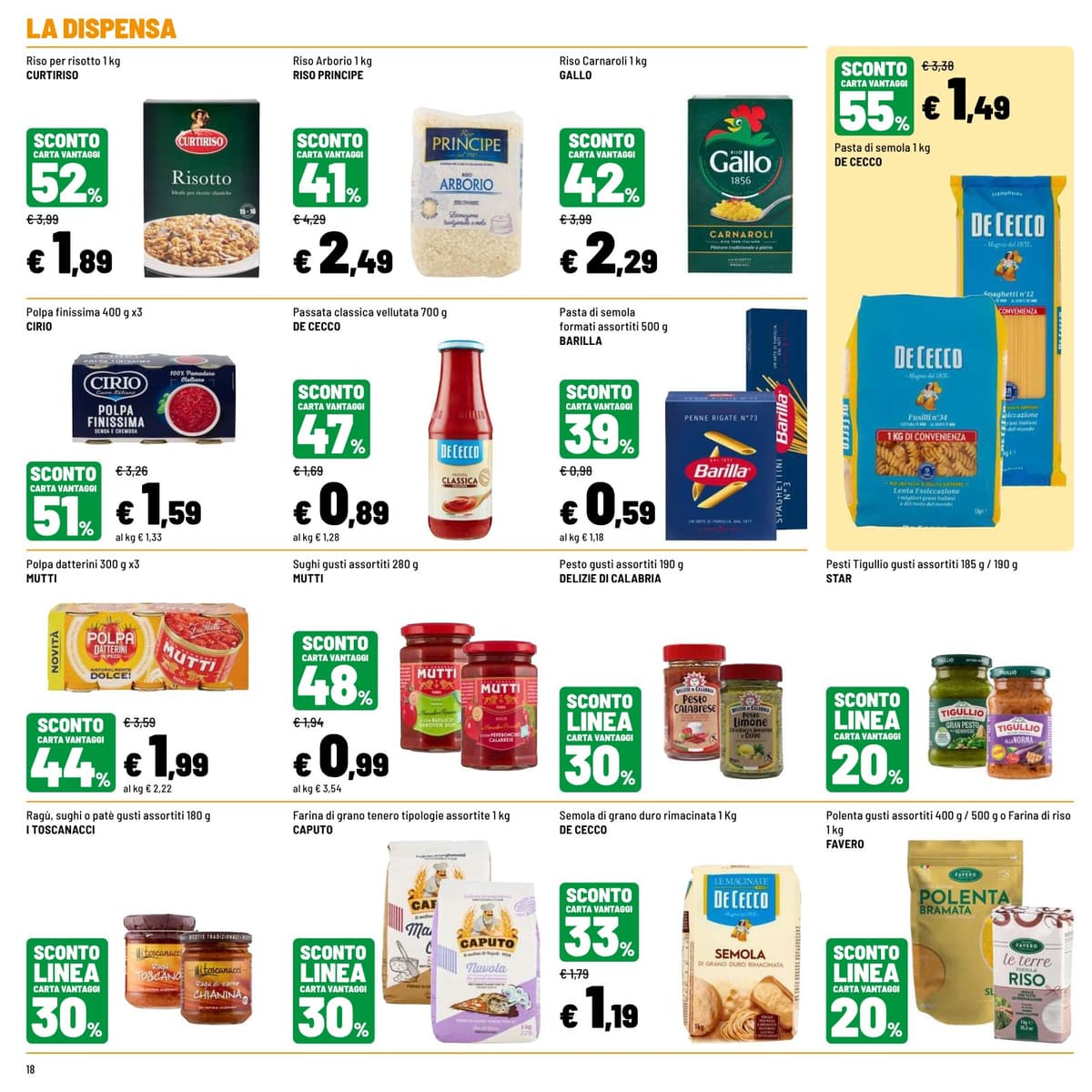 Pagina 18. del volantino Iper La grande i - OFFERTE IMPERDIBILI