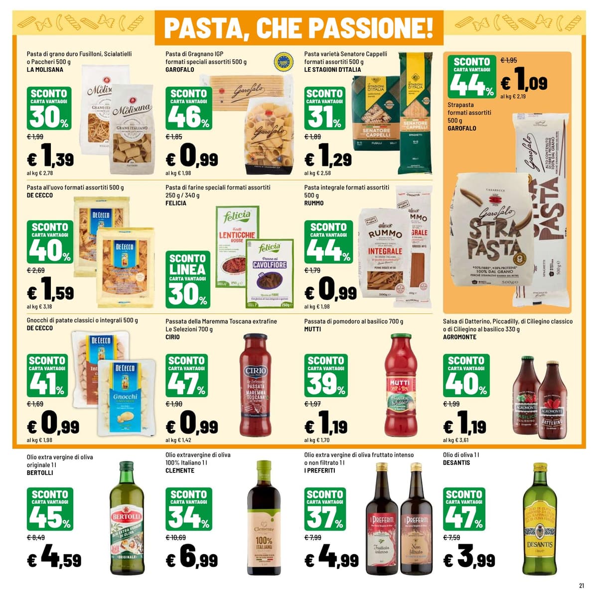 Pagina 21. del volantino Iper La grande i - OFFERTE IMPERDIBILI