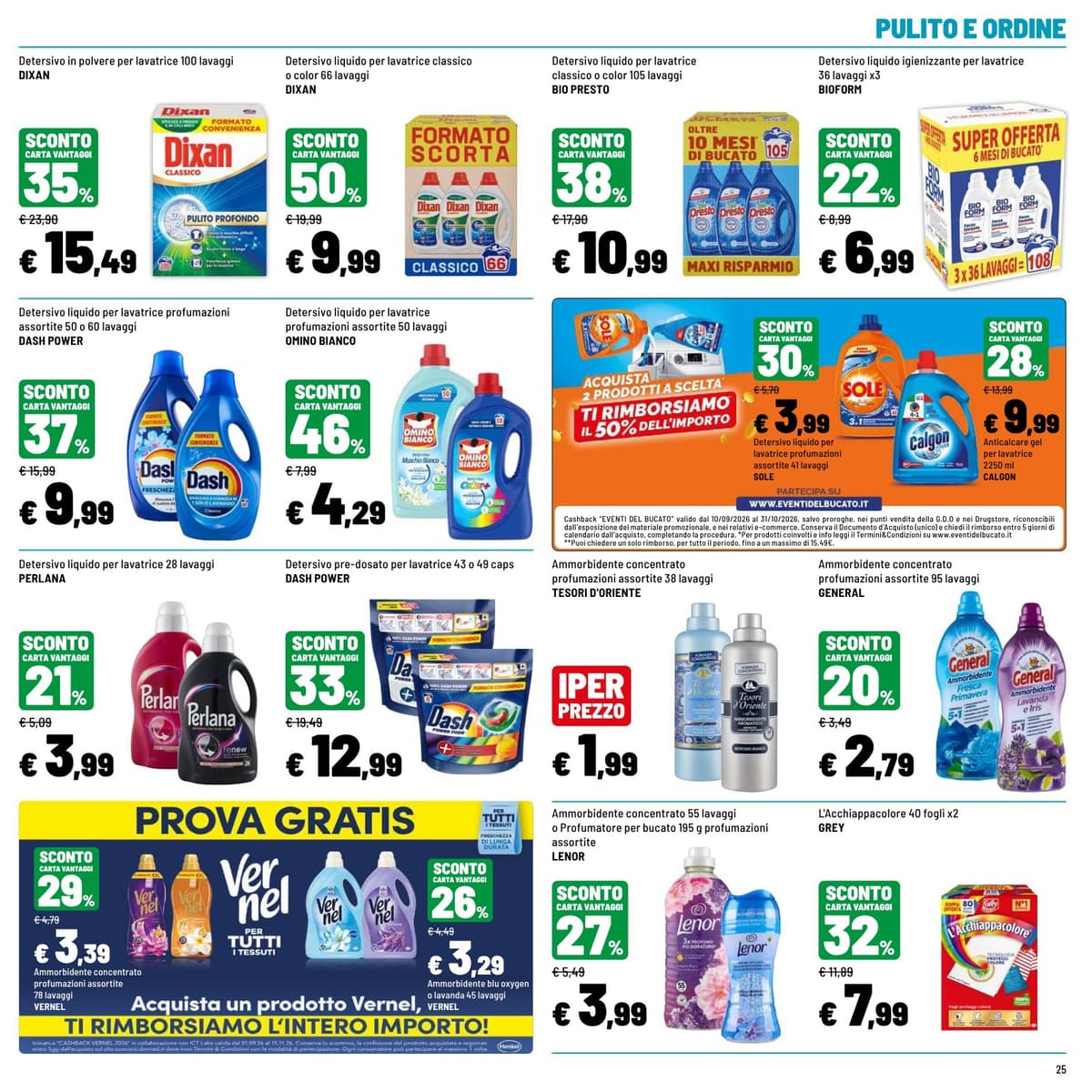 Pagina 25. del volantino Iper La grande i - OFFERTE IMPERDIBILI
