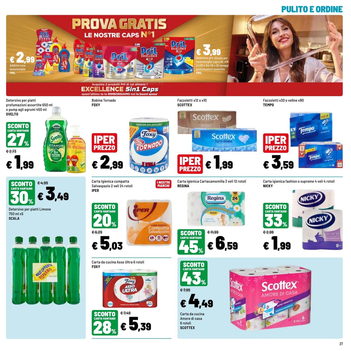 Pagina 27. del volantino Iper La grande i - OFFERTE IMPERDIBILI