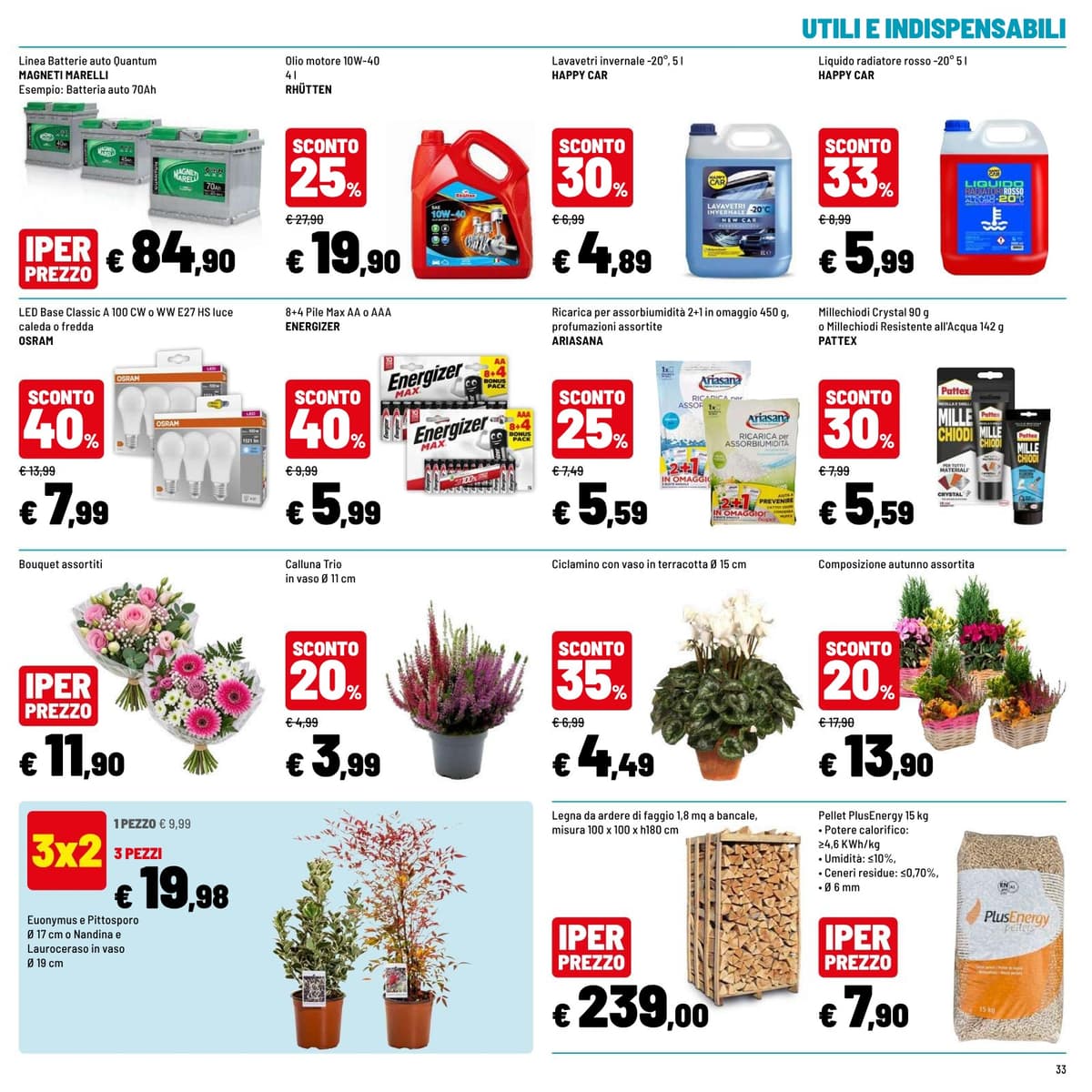 Pagina 33. del volantino Iper La grande i - OFFERTE IMPERDIBILI