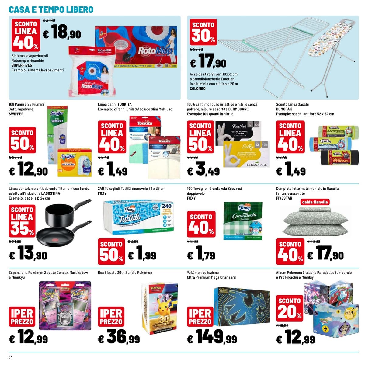 Pagina 34. del volantino Iper La grande i - OFFERTE IMPERDIBILI