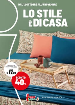 Pagina 1 del volantino Iper La grande i LO STILE È DI CASA