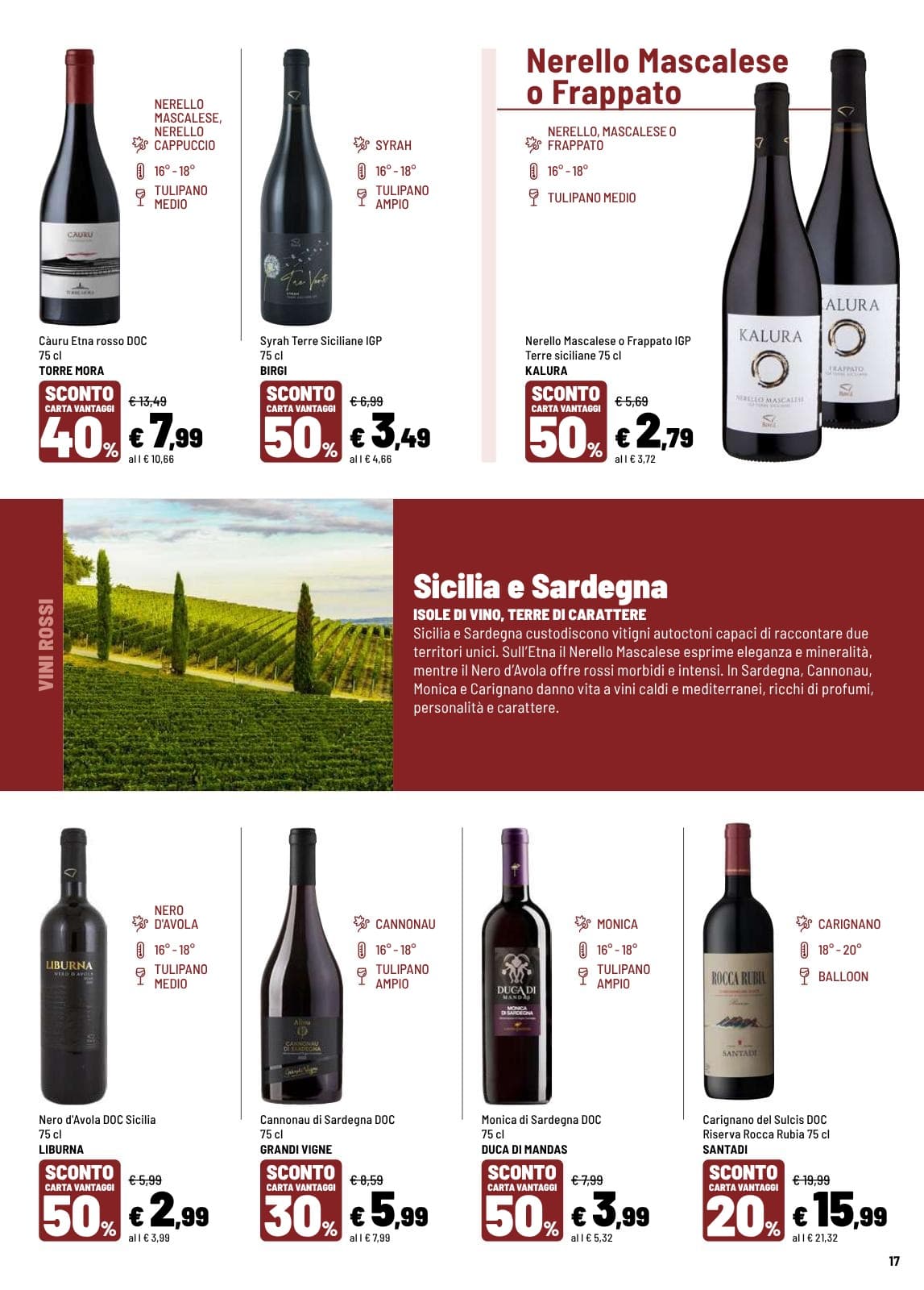 Pagina 17. del volantino Iper La grande i - IL TEMPO DEL VINO