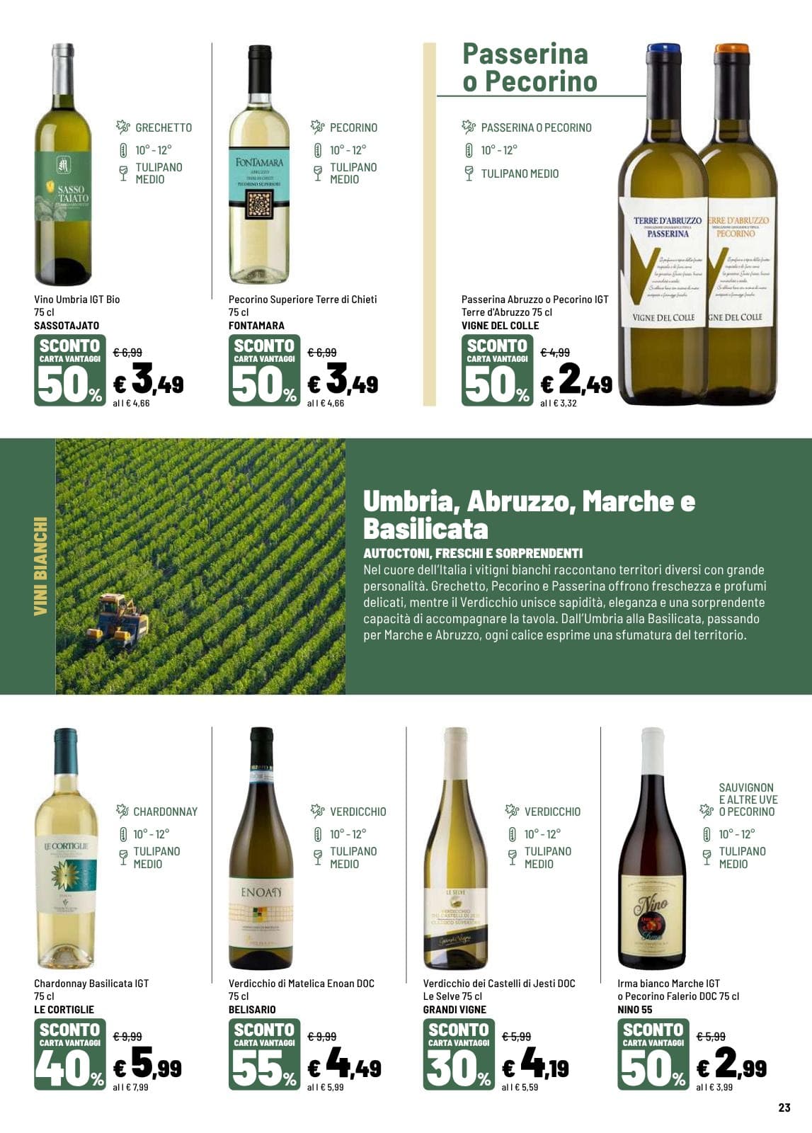 Pagina 23. del volantino Iper La grande i - IL TEMPO DEL VINO