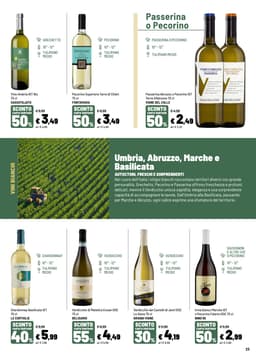 Pagina 23 del volantino Iper La grande i IL TEMPO DEL VINO