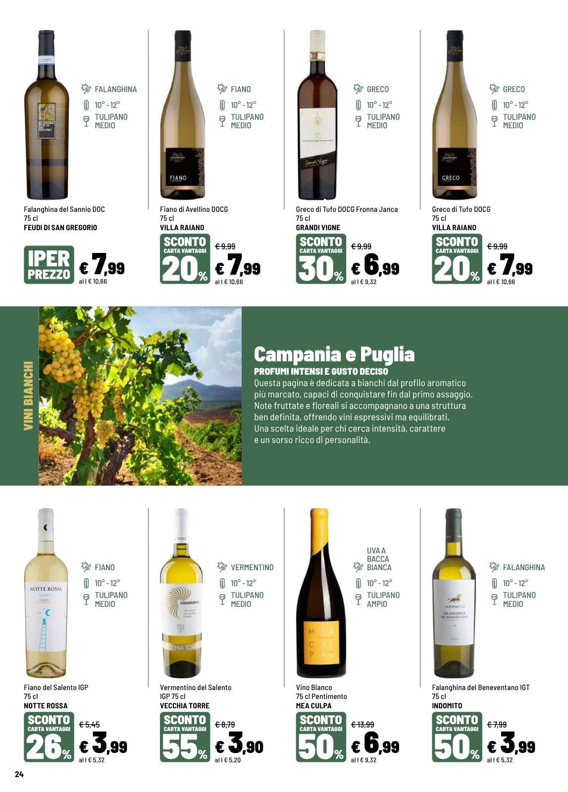 Pagina 24. del volantino Iper La grande i - IL TEMPO DEL VINO