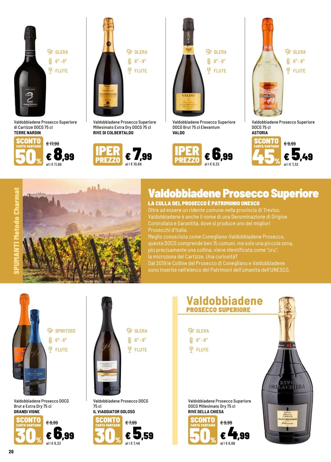 Pagina 26. del volantino Iper La grande i - IL TEMPO DEL VINO