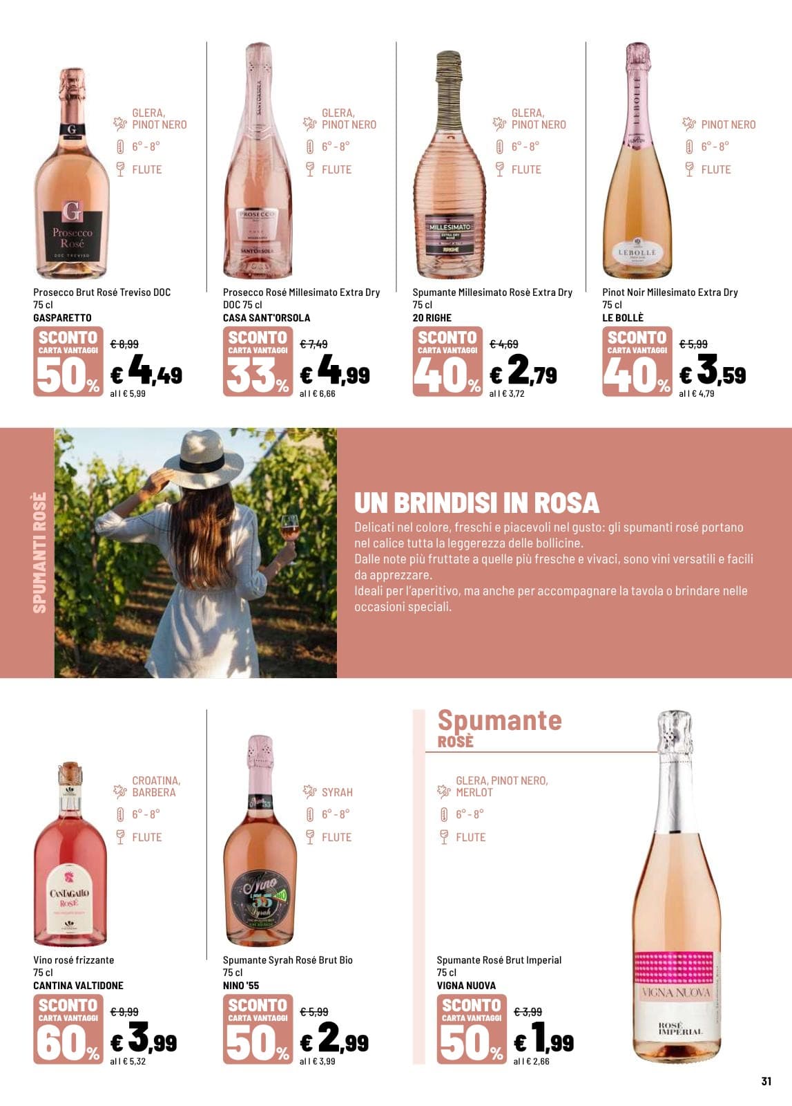 Pagina 31. del volantino Iper La grande i - IL TEMPO DEL VINO