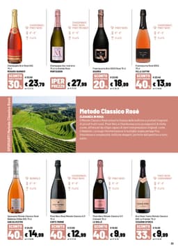 Pagina 33 del volantino Iper La grande i IL TEMPO DEL VINO
