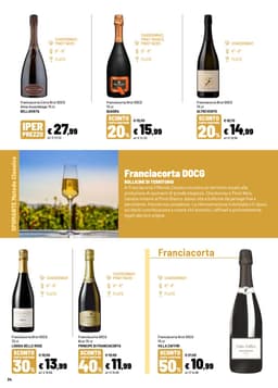 Pagina 34 del volantino Iper La grande i IL TEMPO DEL VINO