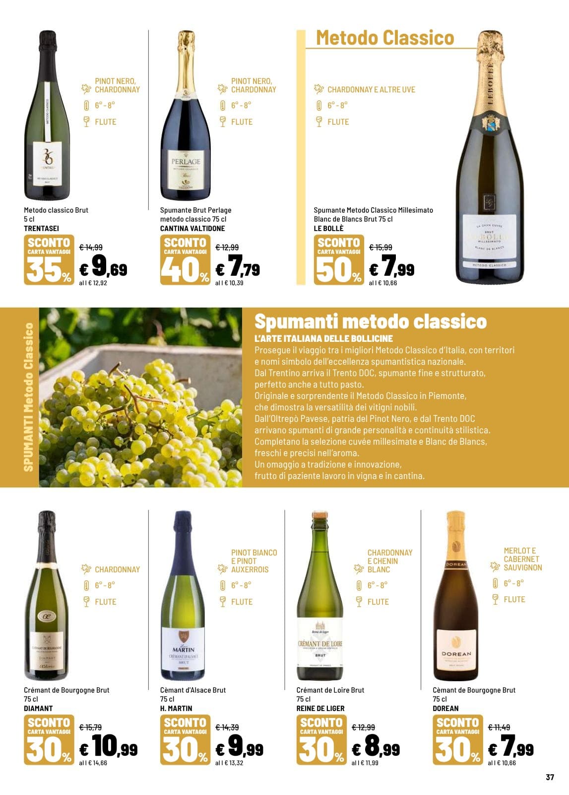 Pagina 37. del volantino Iper La grande i - IL TEMPO DEL VINO
