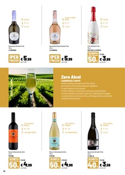 Pagina 38 del volantino Iper La grande i IL TEMPO DEL VINO