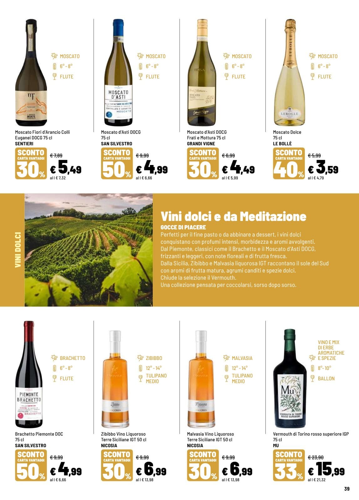 Pagina 39. del volantino Iper La grande i - IL TEMPO DEL VINO