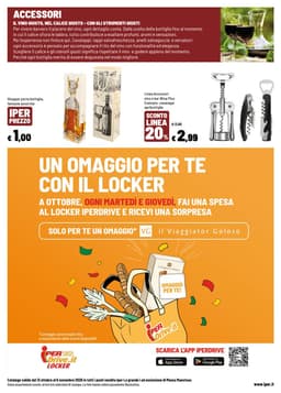 Pagina 40 del volantino Iper La grande i IL TEMPO DEL VINO