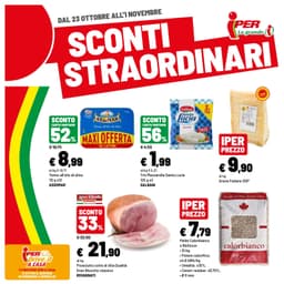 Pagina 1 del volantino Iper La grande i SCONTI STRAORDINARI