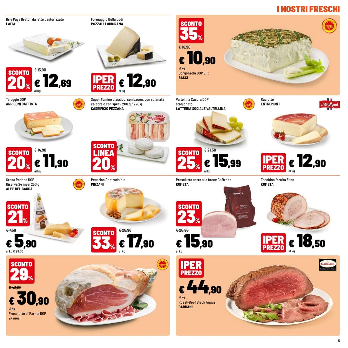 Pagina 7. del volantino Iper La grande i - SCONTI STRAORDINARI