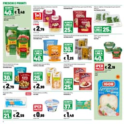 Pagina 10 del volantino Iper La grande i SCONTI STRAORDINARI