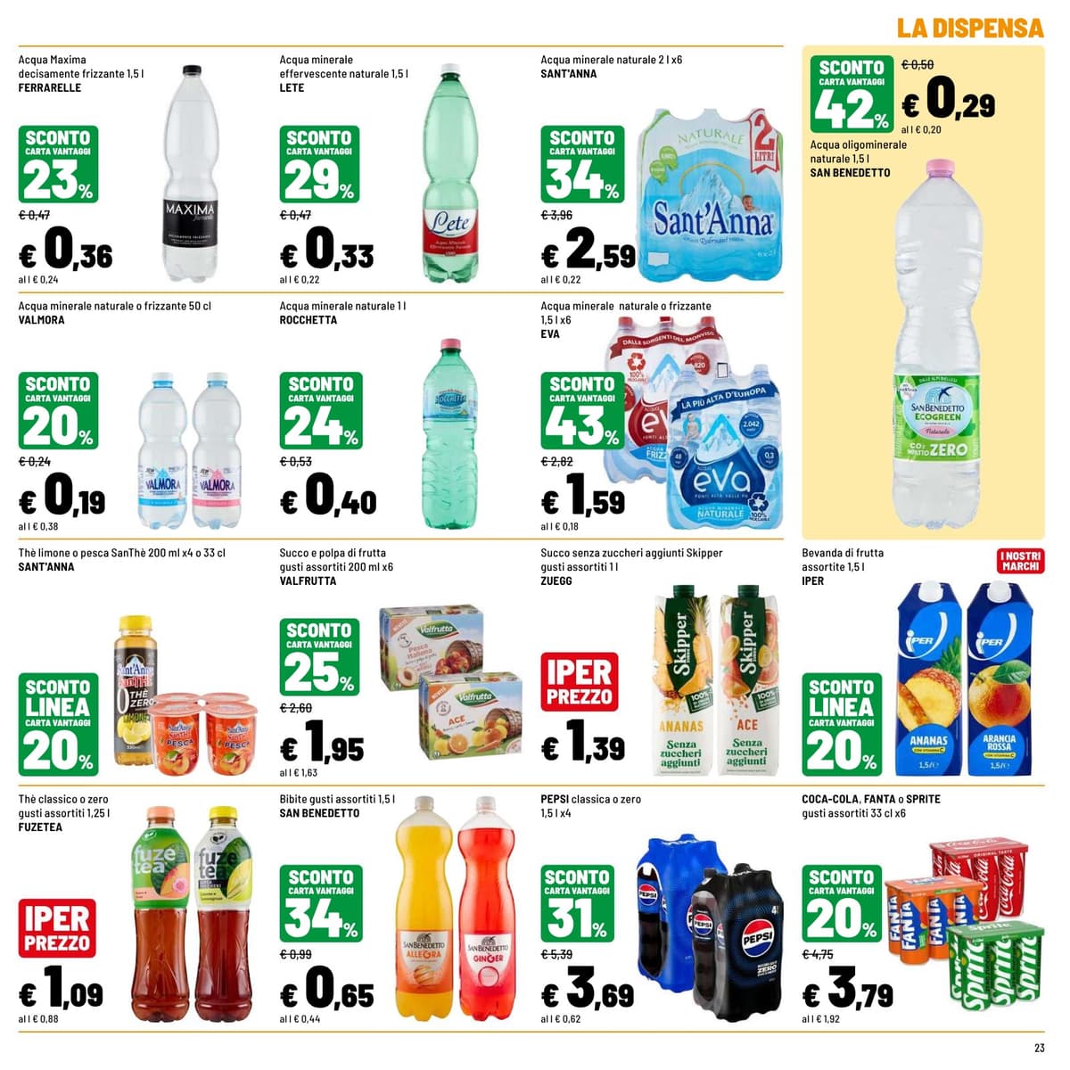 Pagina 27. del volantino Iper La grande i - SCONTI STRAORDINARI