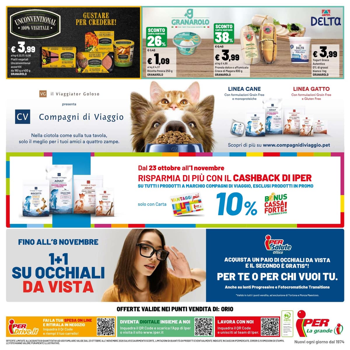 Pagina 44. del volantino Iper La grande i - SCONTI STRAORDINARI