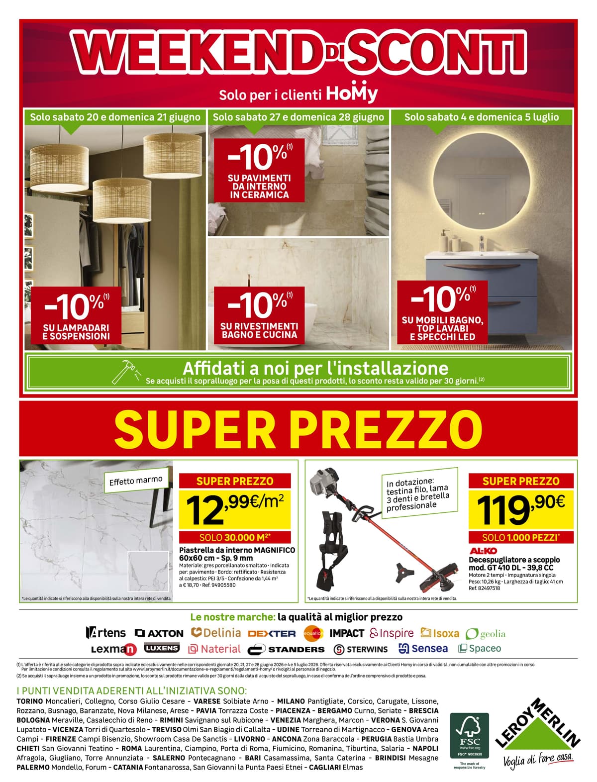 Pagina 16. del volantino Leroy Merlin - 30 anni insieme