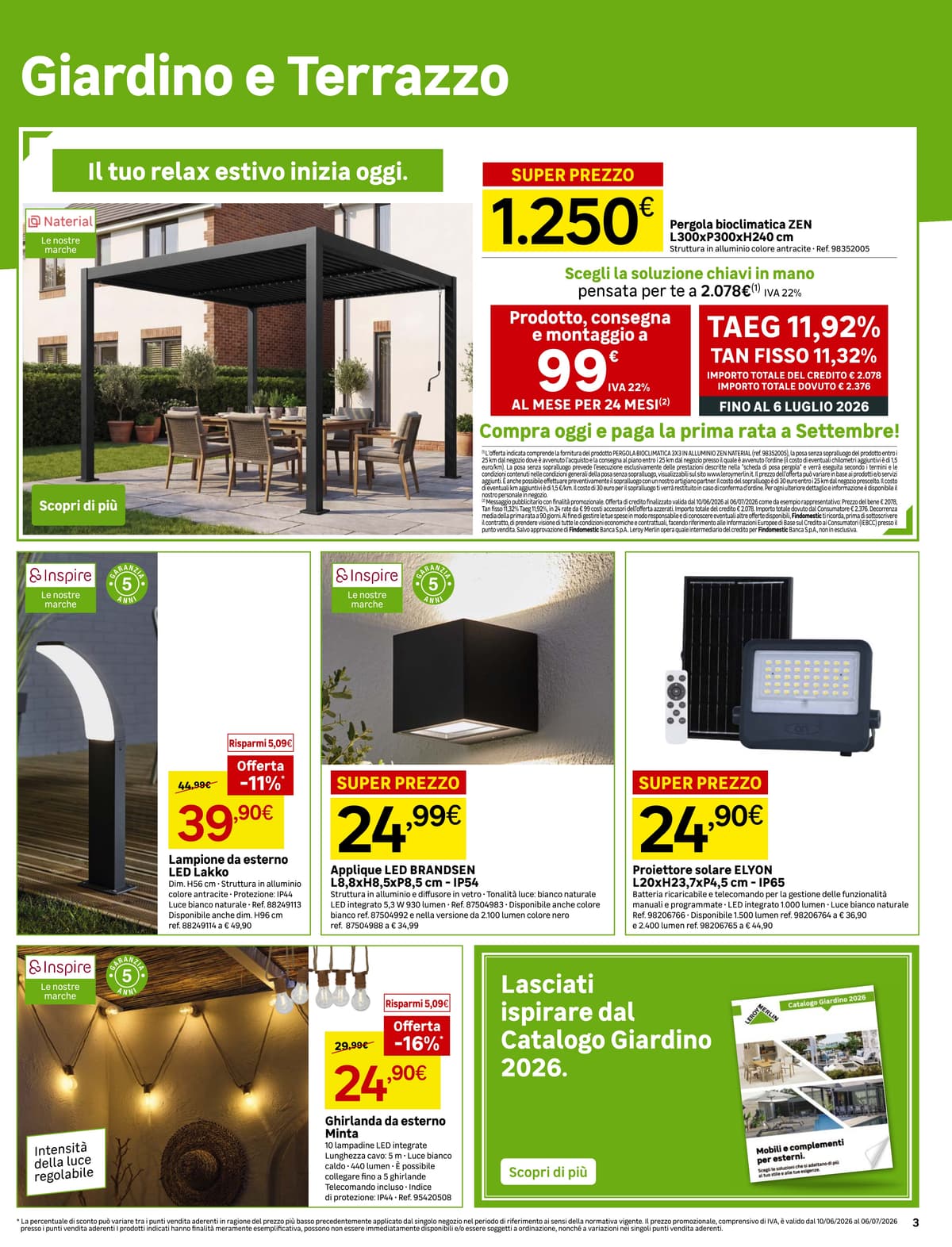 Pagina 3. del volantino Leroy Merlin - 30 anni insieme dal 23/06/2026