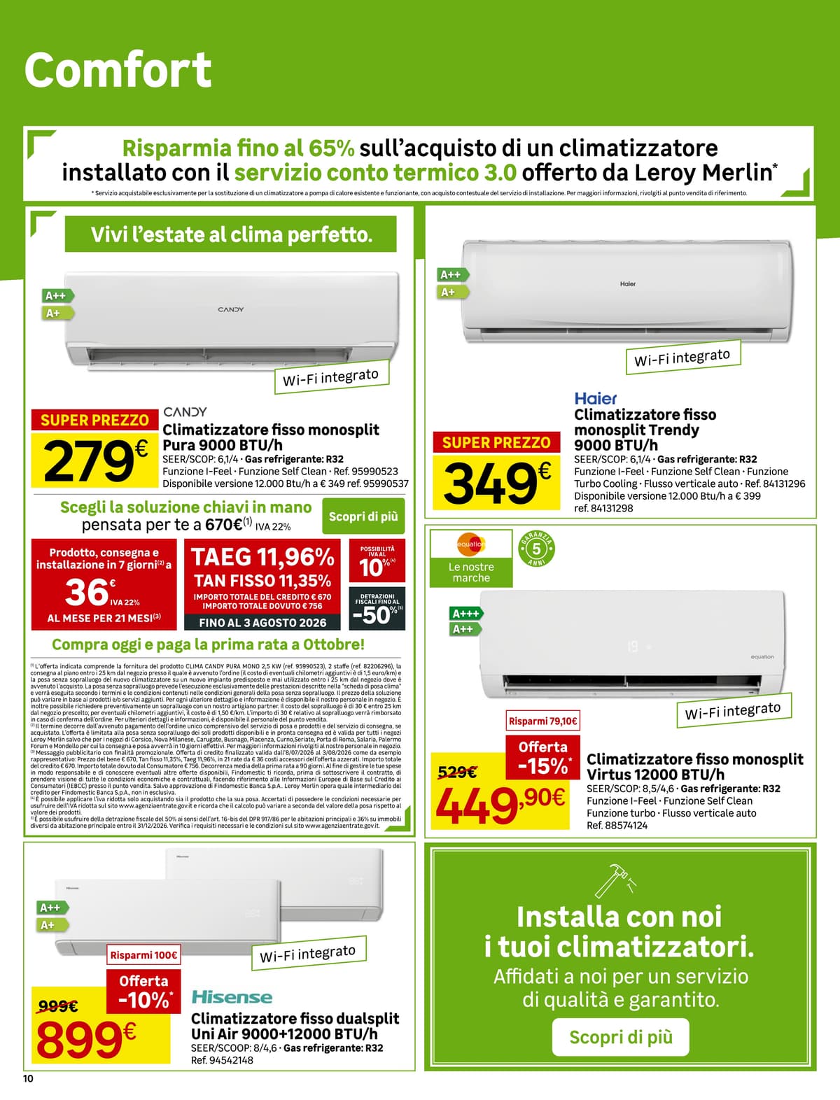 Pagina 10. del volantino Leroy Merlin - Offerte di Luglio dal 14/07/2026