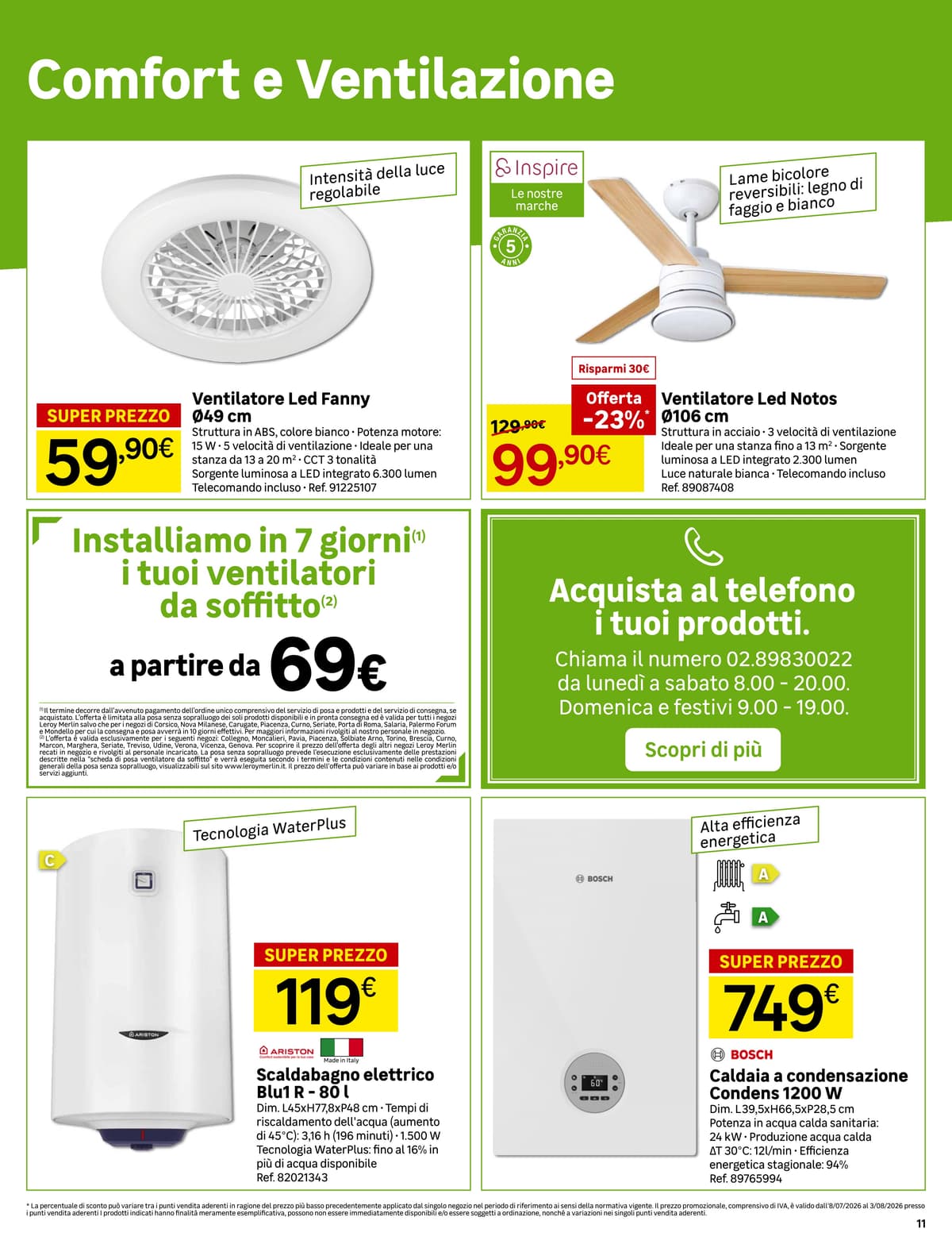 Pagina 11. del volantino Leroy Merlin - Offerte di Luglio dal 14/07/2026