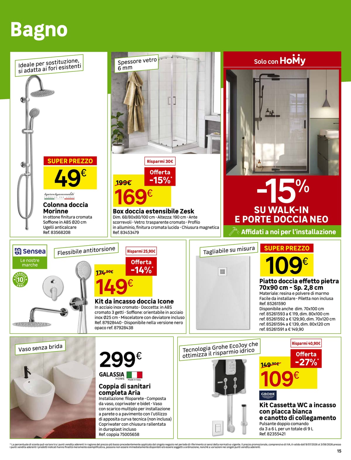 Pagina 15. del volantino Leroy Merlin - Offerte di Luglio dal 14/07/2026