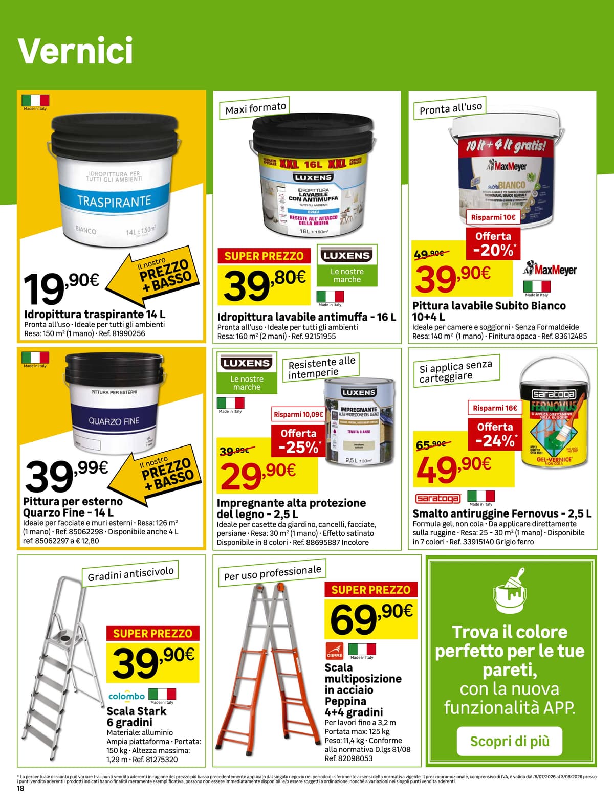 Pagina 18. del volantino Leroy Merlin - Offerte di Luglio dal 14/07/2026
