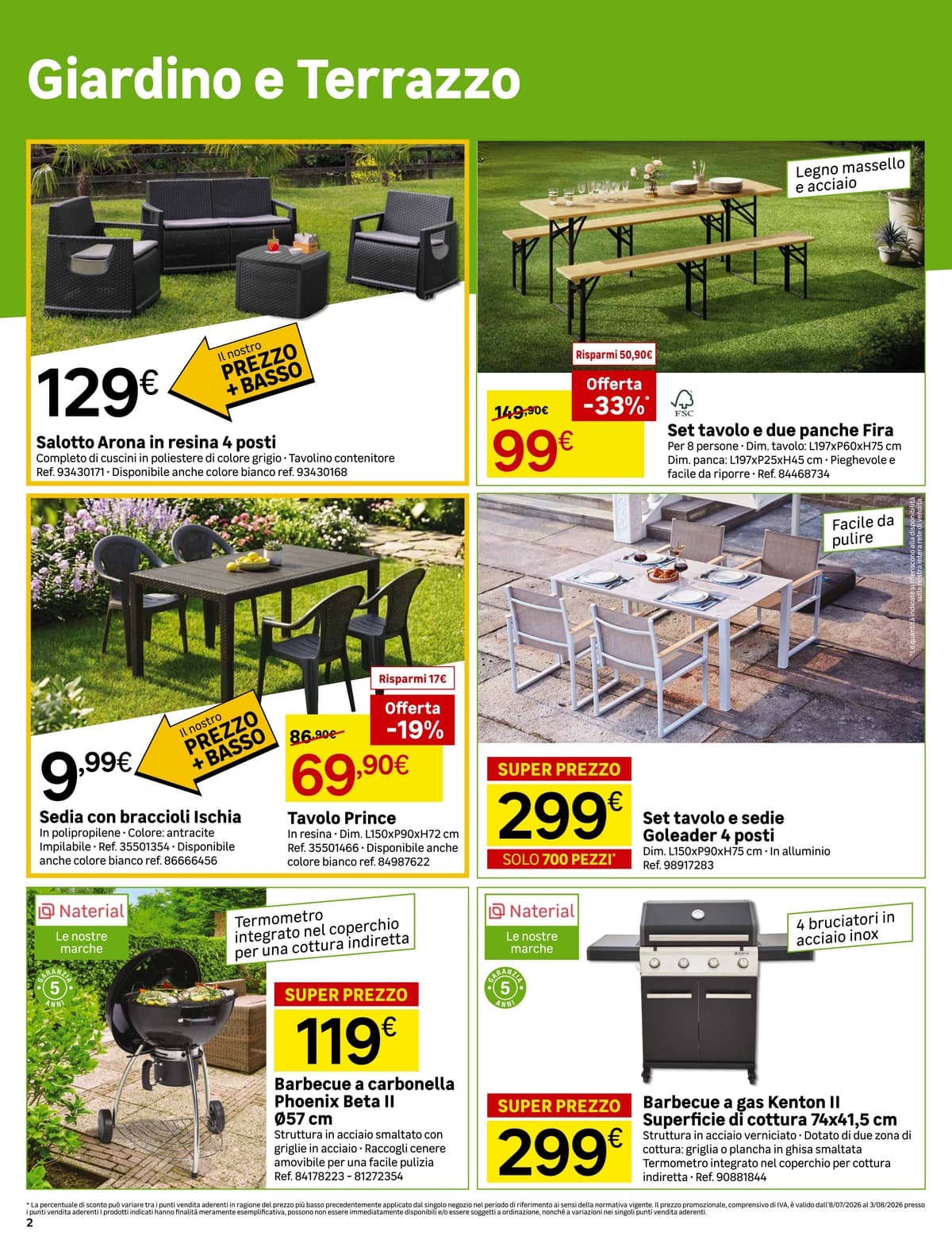 Pagina 2. del volantino Leroy Merlin - Offerte di Luglio dal 14/07/2026