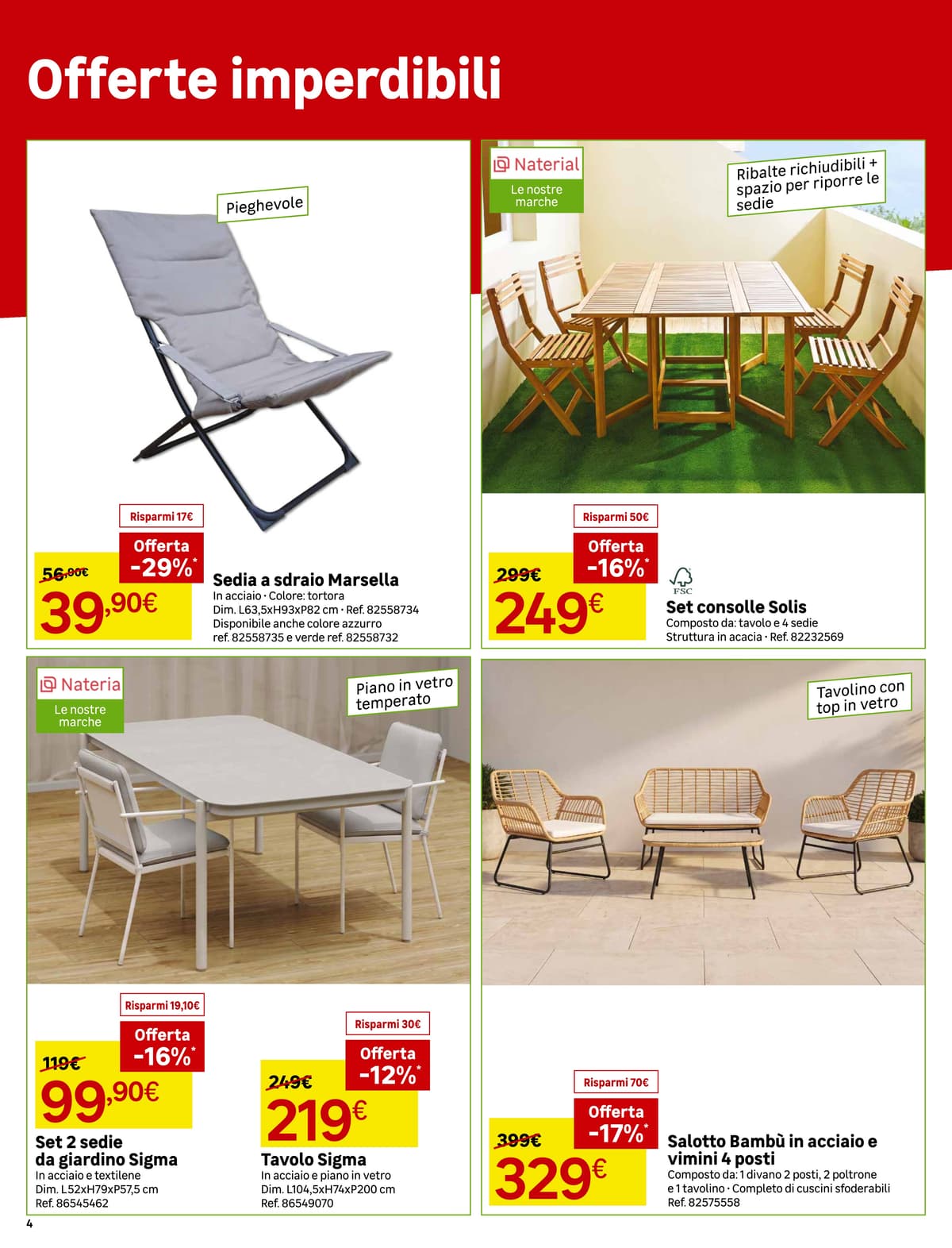 Pagina 4. del volantino Leroy Merlin - Offerte di Luglio dal 14/07/2026