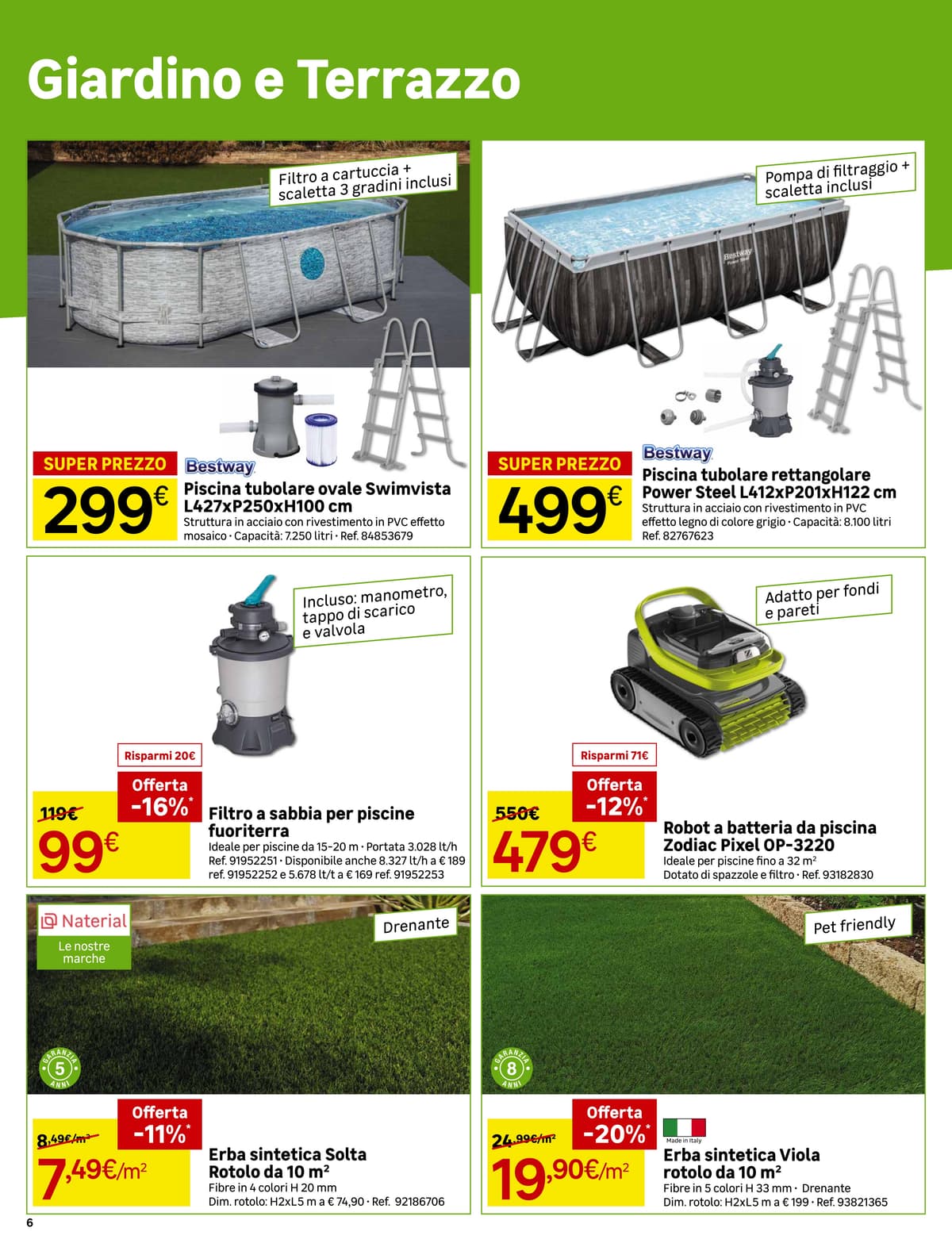 Pagina 6. del volantino Leroy Merlin - Offerte di Luglio dal 14/07/2026