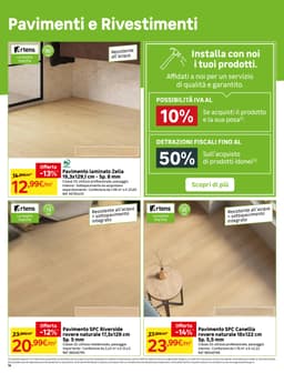 Pagina 14 del volantino Leroy Merlin Rinnovare la casa