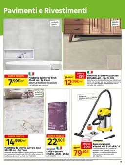 Pagina 15 del volantino Leroy Merlin Rinnovare la casa